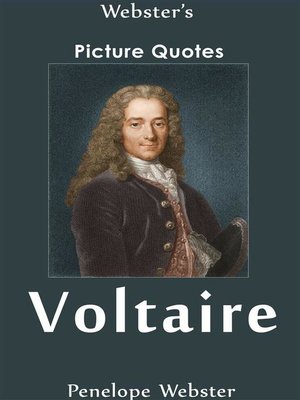 cover image of Webster's Voltaire Picture Quotes